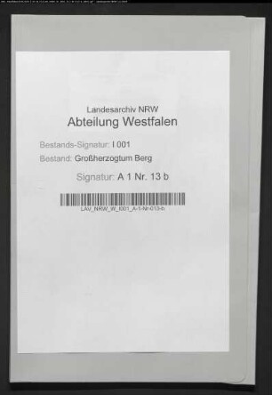 Kommunalrechnung des Kirchspiels Nottuln