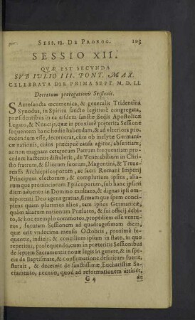Sessio XII.