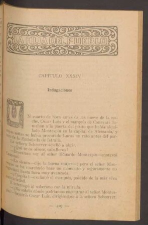 Capítulo XXXIV - Indagaciones