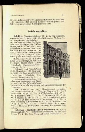 Verkehrsanstalten.