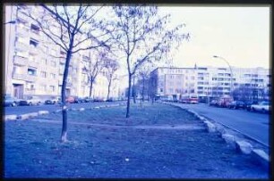 Mittelstreifen der Lietzenburger Straße am Olivaer Platz