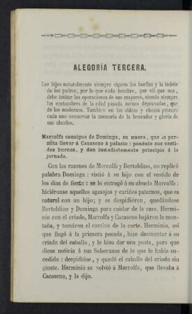 Alegoría tercera.