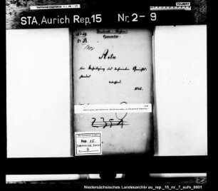 Beseitigung des befreiten Gerichtsstandes im Königreich Hannover