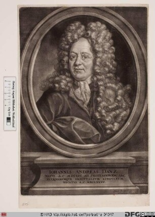Bildnis Johann Andreas Danz