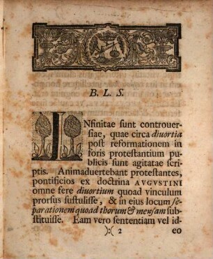 Controversiae Circa Ivra Divortiorvm Editis Opvscvlis Agitatae Et Boni Pvblici Cavsa Collectae Atqve Conivnctim Editae