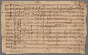 Tancredi, banda, op. 102, HenK 102, As-Dur, Excerpts, Arr - BSB Mus.Schott.Ha 1528 : [heading, left :] IV. Potpourrÿ
