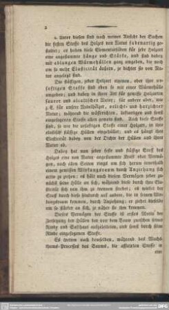 §. 1. Physikalische Betrachtungen über die Natur des Holzes
