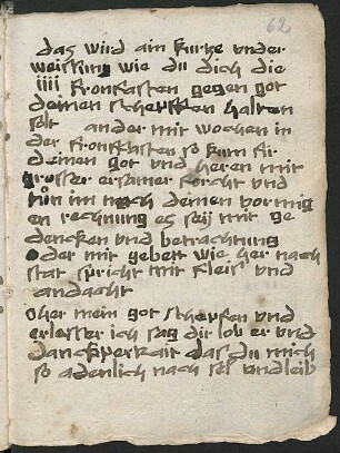 Verhaltensmaßregeln für die vier Fronfasten