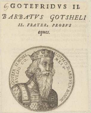 Bildnis des Godefridus II.