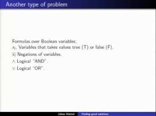 How hard is to find a good solution?