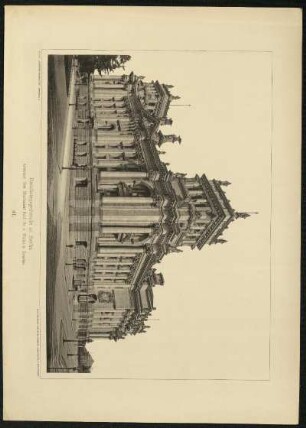 Tafel 41. Reichstagsgebäude in Berlin. Architekt: Geh. Oberbaurat Prof. Dr. v. Wallot in Dresden.