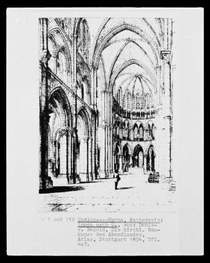 Châlons-sur-Marne, Kathedrale, Inneres nach Osten
