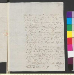 Brief von Böttiger, Karl August an Goethe, Johann Wolfgang von