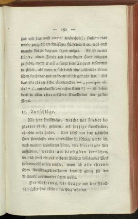 11. Ausschläge.