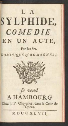 La Sylphide : Comédie En Un Acte