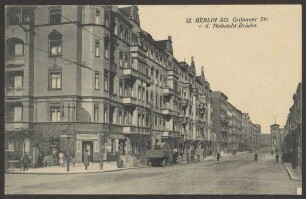 Ansichtskarte Vor der Hobrechtbrücke, Grünauer Straße [1/2]