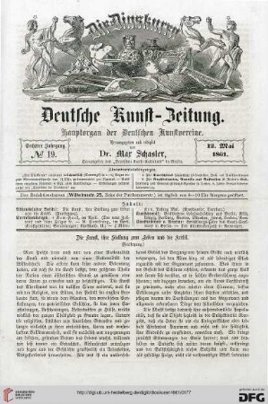 Nr. 19 (12. Mai 1861)