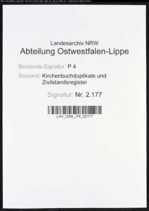Kirchenbuchduplikat der evangelischen Gemeinde Ohle (GHT 1818-1820, GHT 1822-1843, K 1818). (Gemeinde: Ohle, evangelische Gemeinde)