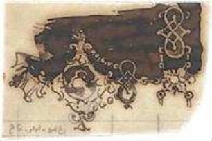Gmelin, Leopold; Sammlung Gmelin: Handzeichnungen - Folio 13 - Schmuck (Detail)