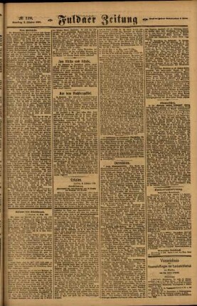 Zweite Ausgabe vom Samstag, den 02. Oktober 1920.