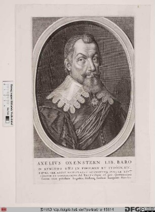 Bildnis Axel Gustafson Oxenstierna (1645 Graf)