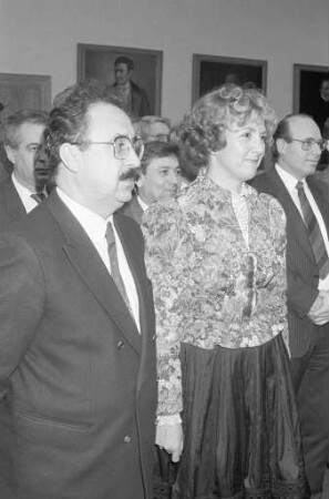 Besuch des türkischen Sozialministers Mustafa Kalemli in Karlsruhe