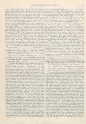 36-38 [Rezension] Stade, Bernhard, Biblische Theologie des Alten Testaments. 1. Bd.: Die Religion Israels und die Entstehung des Judentums. 1. u. 2. Aufl