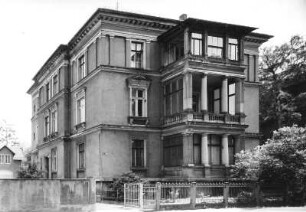 Bautzen, Wallstraße 16. Wohnhaus (19. Jh.). Straßenansicht