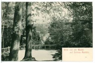 Rochlitz. Blick aufs Schloss, Blick von der Bastei