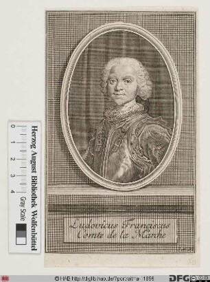 Bildnis Louis-François, comte de La Marche