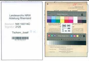 Entnazifizierung Josef Tschorn , geb. 05.08.1912 (Brandmeister)