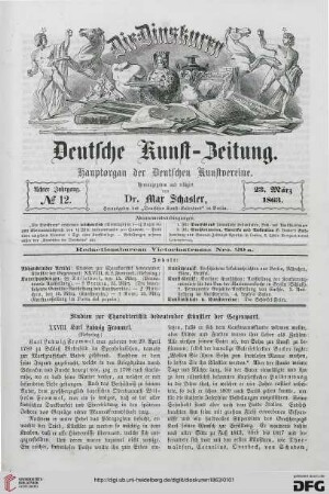 Nr. 12 (23. März 1863)