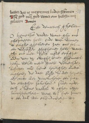 Andachten (Nachtrag)