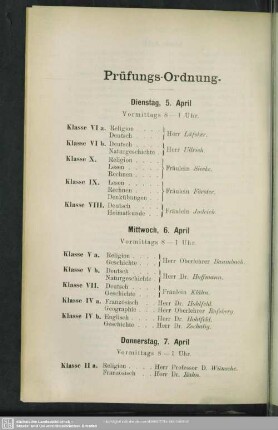 Prüfungs-Ordnung