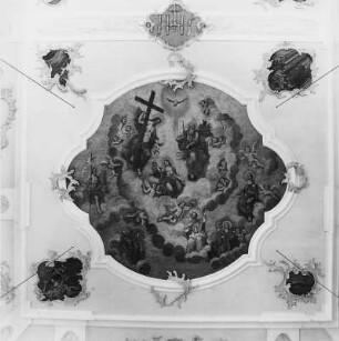 Ehem. Jesuitenkollegium/ Kath. Pfarrkirche St. Joh. Nepomuk; Hadamar, Schloßgasse 11, Schloßgasse 13, Schloßgasse, Franziskanerplatz 1
