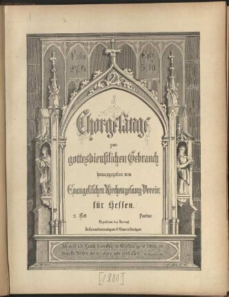 Chorgesänge zum gottesdienstlichen Gebrauch