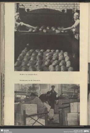 Weißbrot am laufenden Band