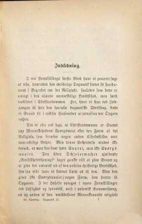 Den christelige Dogmatik : Fremstillet af C. Krogh-Tonning, II