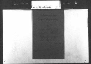 Tagebuchaufzeichnungen Wilhelm von Meysenbugs aus Karlsruhe [auf französisch]