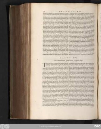 Caput XVI. De accomodatitio, quem vocant, Scripturae sensu.