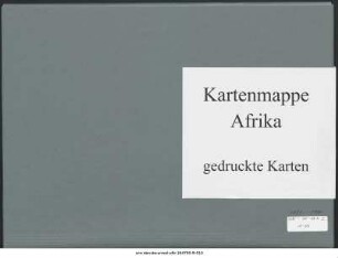 Libyen, Tripolitanien, Zirenaika : 1881-1900 : Kartensammlung