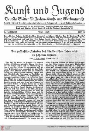 Heft 5 (Mai 1926)