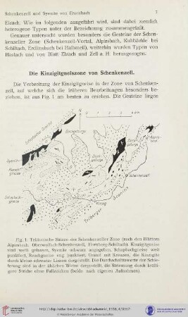 Die Kinzigitgneiszone von Schenkenzell