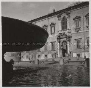 Rom, Hügel Quirinal, Brunnen