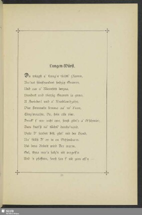 Lungen-Würst