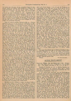 144-146 [Rezension] Rudolph, Wilhelm, Esra und Nehemia