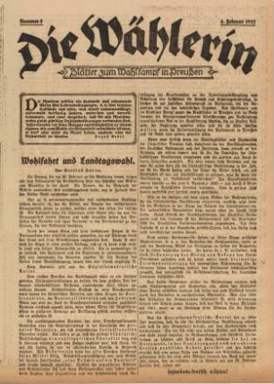 Die Wählerin