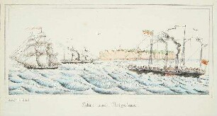 Fahrt nach Helgoland.