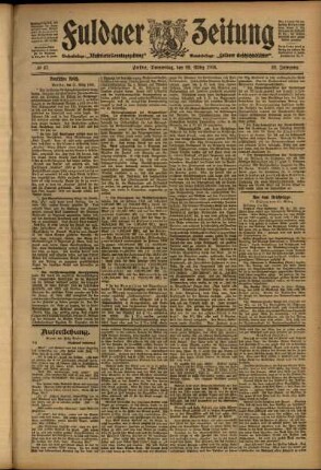 Ausgabe vom Donnerstag, den 22. März 1906.