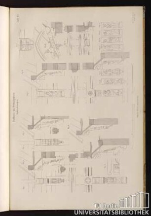 Tafel 17. Rathaus zu Wernigerode. Teilzeichnungen.
